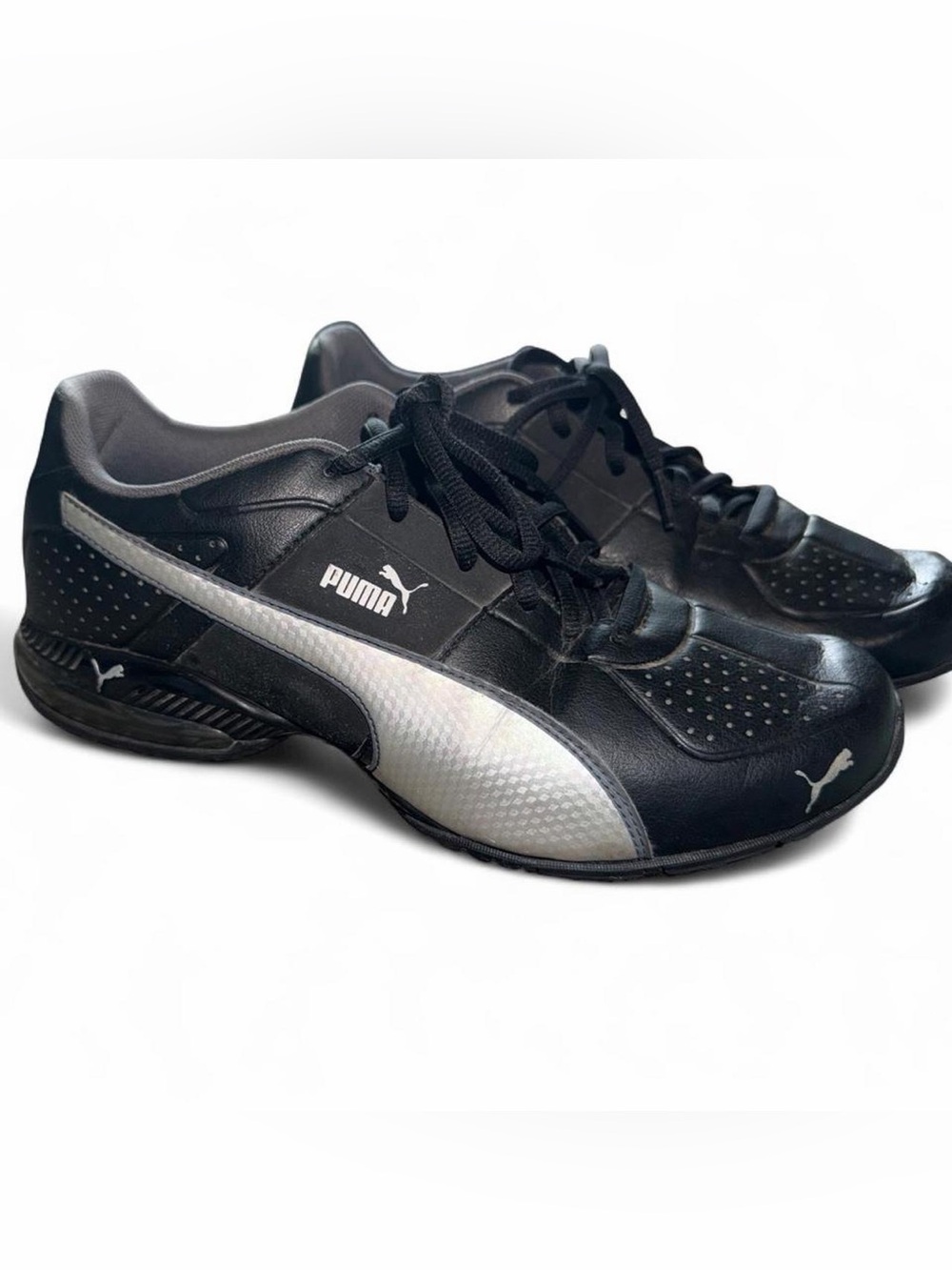 Vintage Nike Musique IV 4 Dance Cheer Black Leather Sneakers